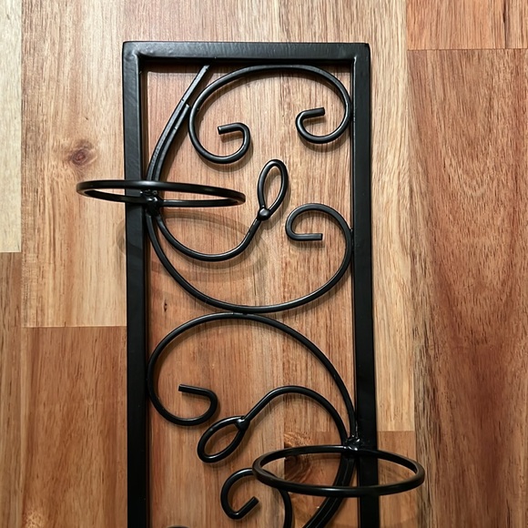 Set of 2 Metal Wall Sconces - Picture 2 of 8